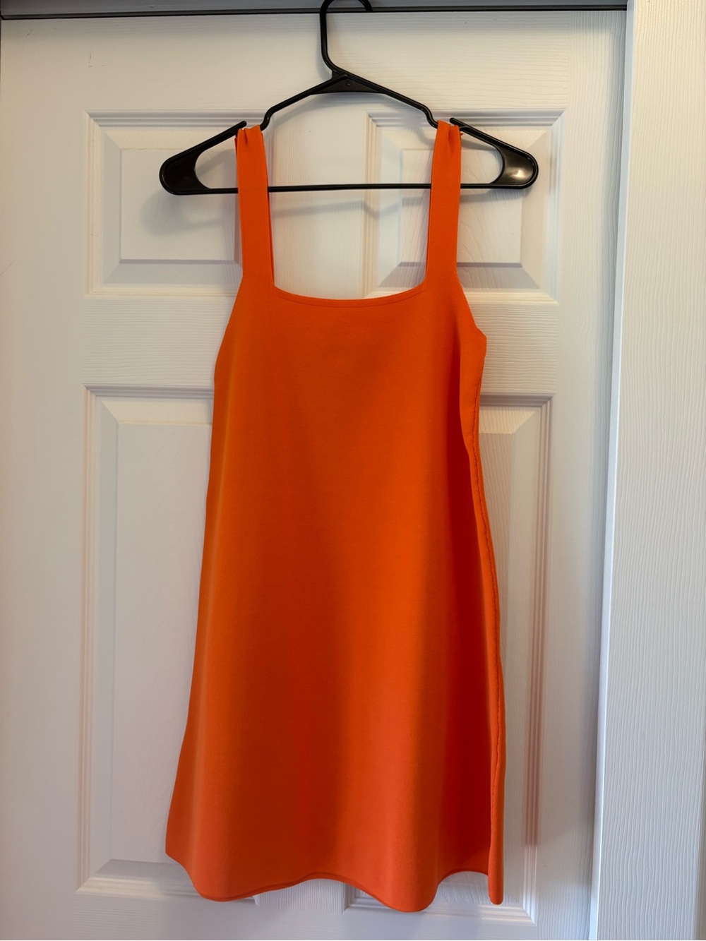 NWOT ZARA Knit Square Neck Dress